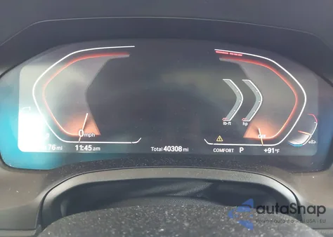 2022 BMW 430I из США, поврежденный, VIN WBA53AP01NCK11705